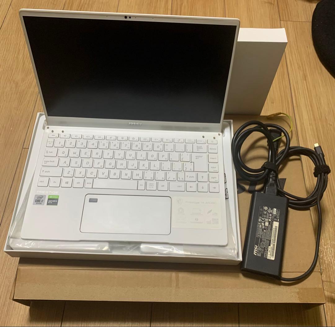 MSI prestige14 ノートPCクリエイターゲーミング