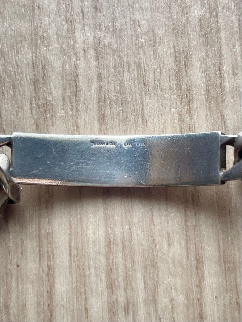 【最終値下げ】ヴィンテージティファニー 喜平 IDブレスレット シルバー925