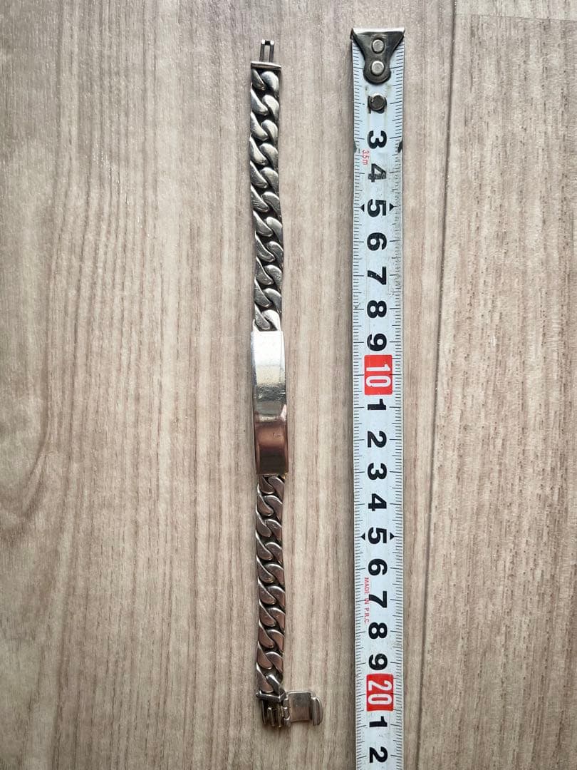 【最終値下げ】ヴィンテージティファニー 喜平 IDブレスレット シルバー925