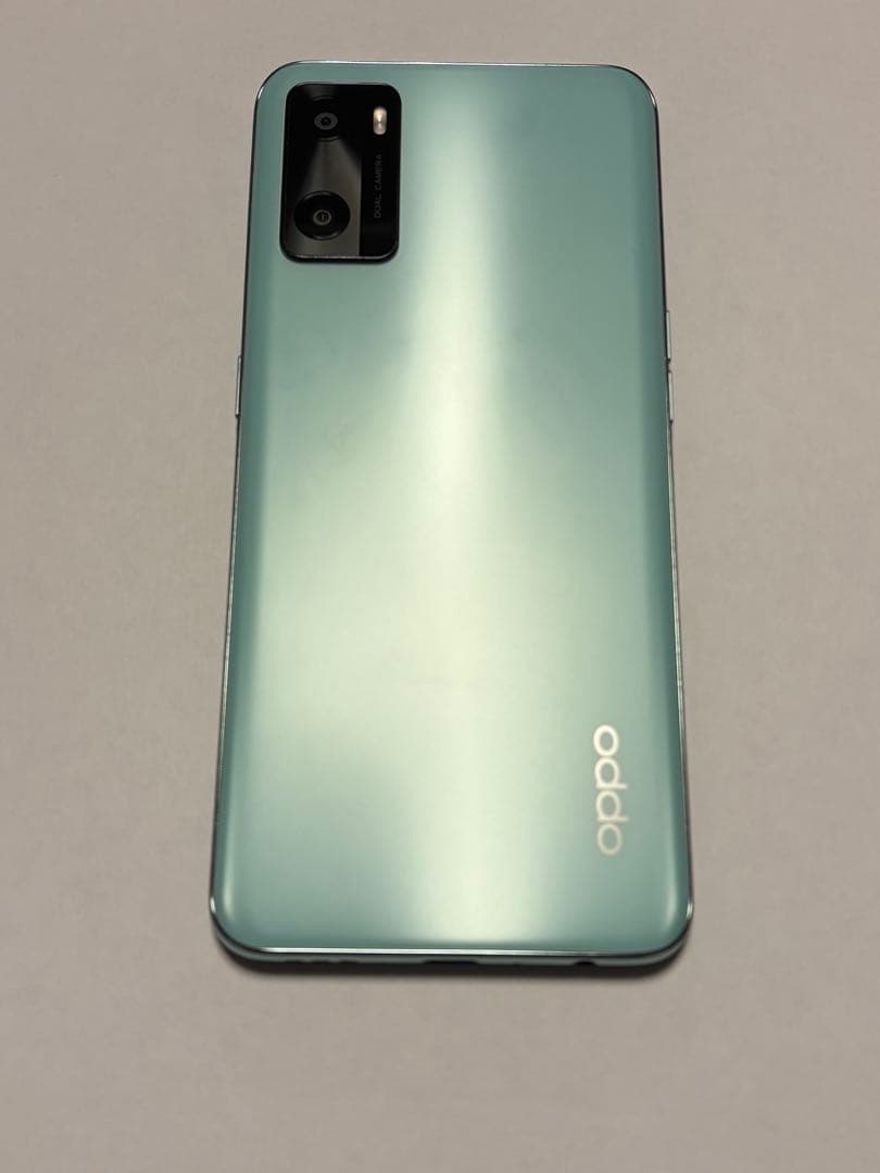 【美品】OPPO A55s 5G 64GB グリーン-23