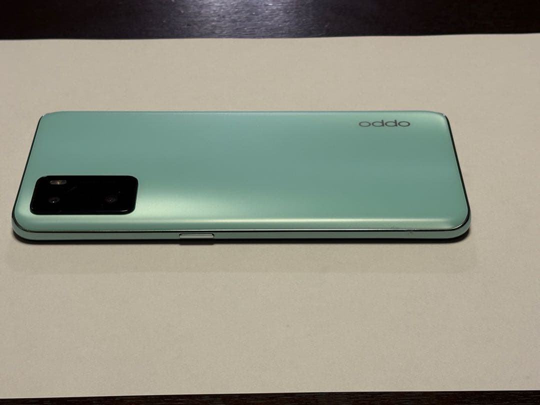 【美品】OPPO A55s 5G 64GB グリーン-23