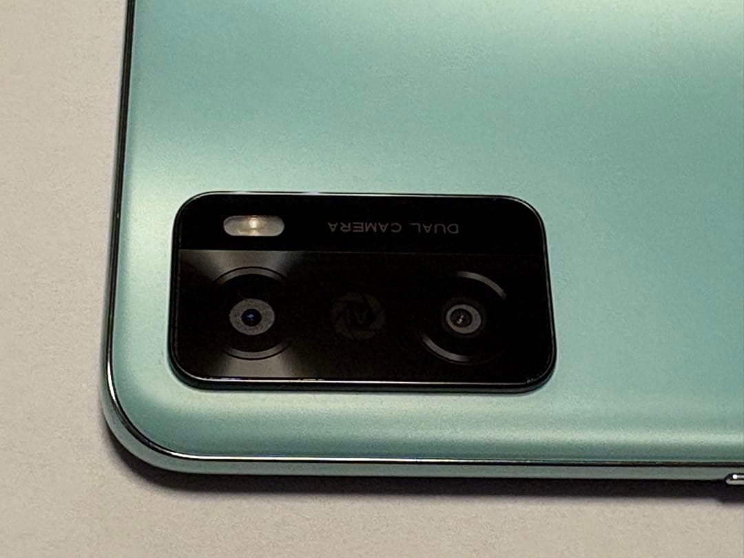 【美品】OPPO A55s 5G 64GB グリーン-23