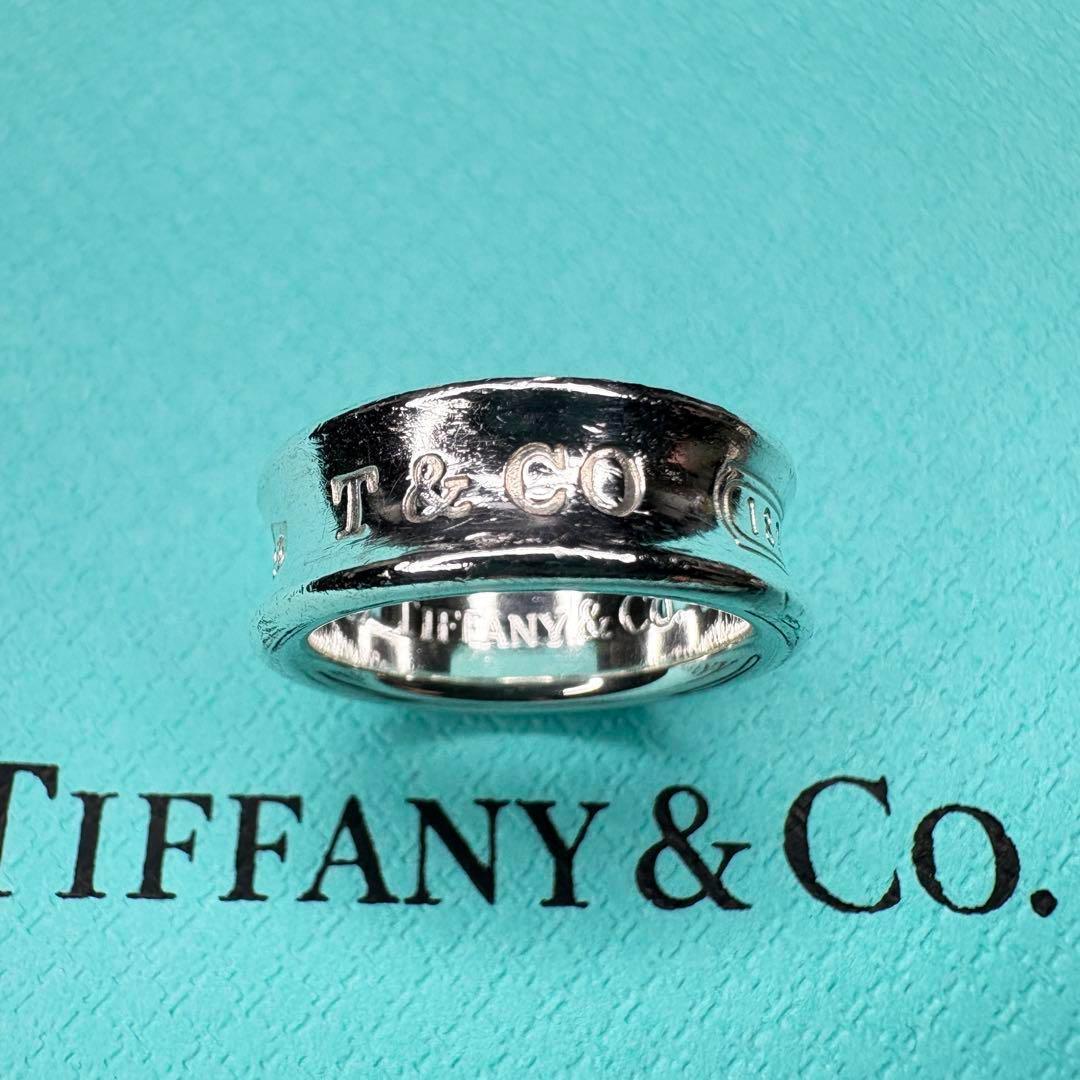【美品】約9号 ティファニー Tiffany ナロー リング SV925