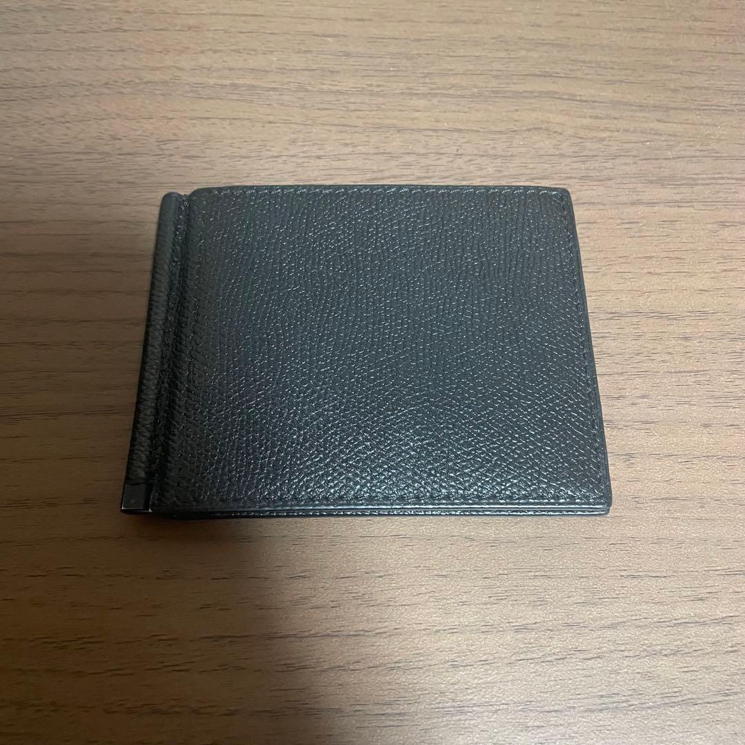 最終値下げ 【美品】Valextra マネークリップ ブラック