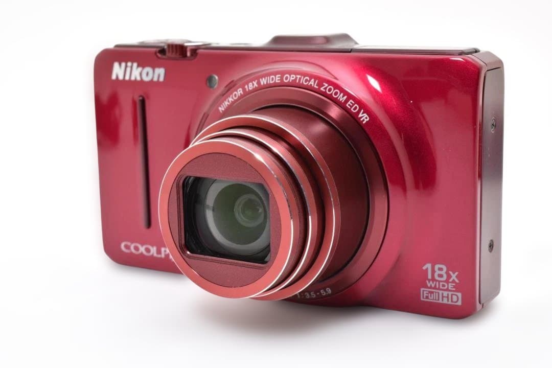 ニコン COOLPIX S9300 コンパクトデジタルカメラ レッド Nikon