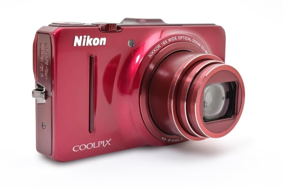 ニコン COOLPIX S9300 コンパクトデジタルカメラ レッド Nikon