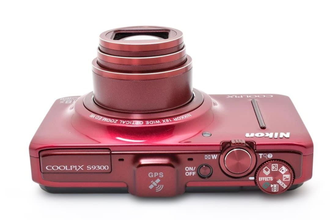 ニコン COOLPIX S9300 コンパクトデジタルカメラ レッド Nikon