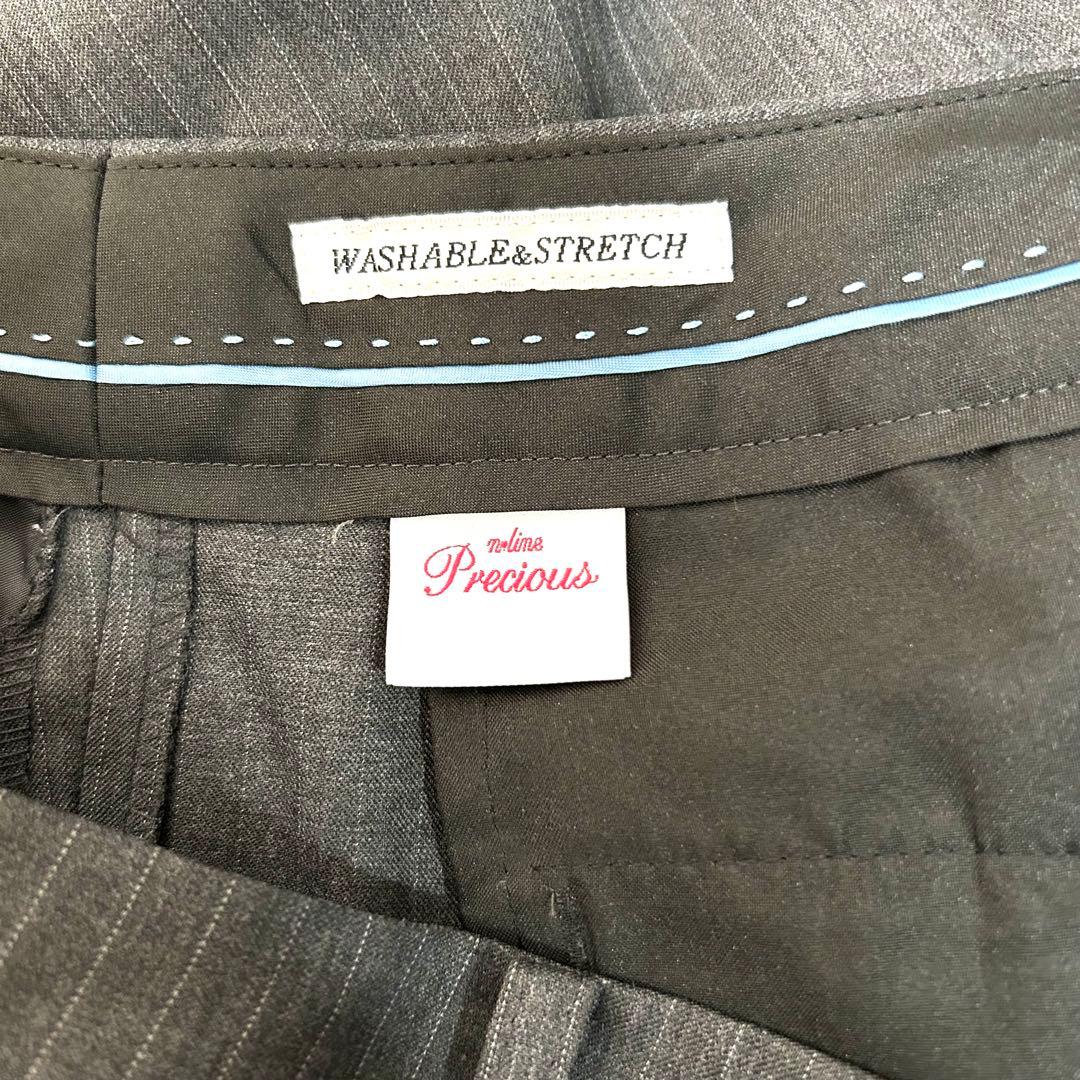 【大きいサイズ21号】　n-lineプレシャス　ビジネス　パンツスーツ　洗える