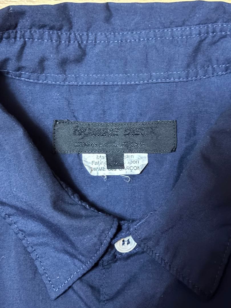 COMME des GARCONS HOMME DEUX エステル縮絨シャツ