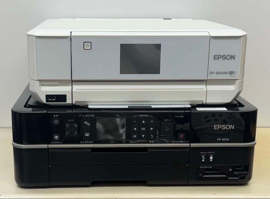 ◎ジャンク◎ エプソン プリンター 2台 (EP-806A+801A)