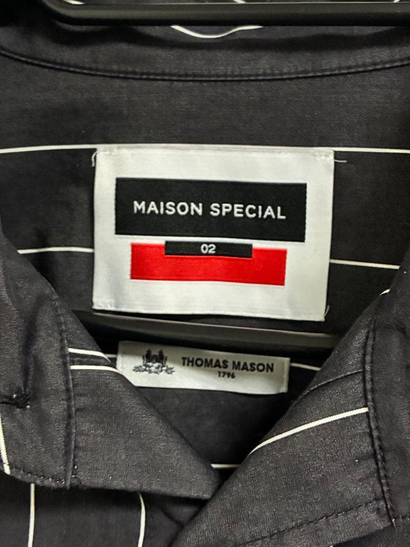 MAISON SPECIAL/THOMAS MASON/プライムオーバーシャツ