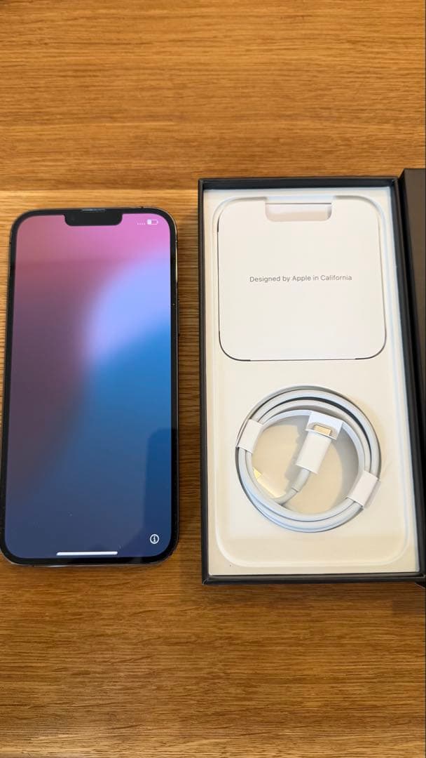 Apple iPhone 13 Pro Maxグラファイト 箱あり