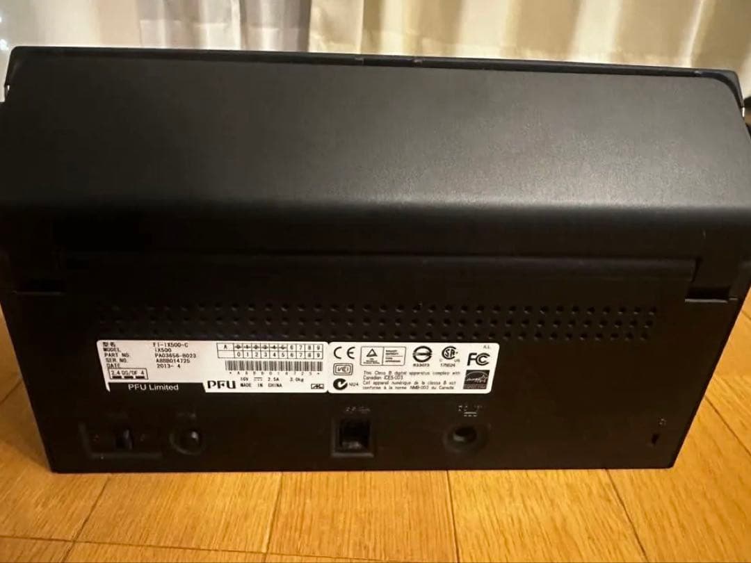 Fujitsu ScanSnap iX500 ドキュメントスキャナー