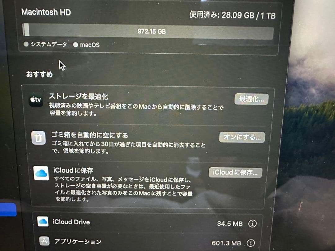 MacBook Pro 13 インチ SSD1TB JIS配列