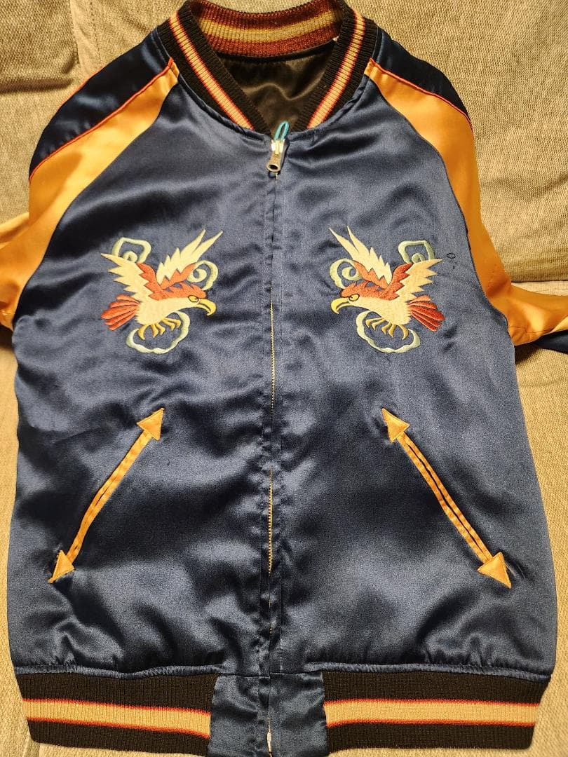 ミ*ズ様 テーラー東洋 リバーシブル スカジャン　M18247 M品番 テキサス