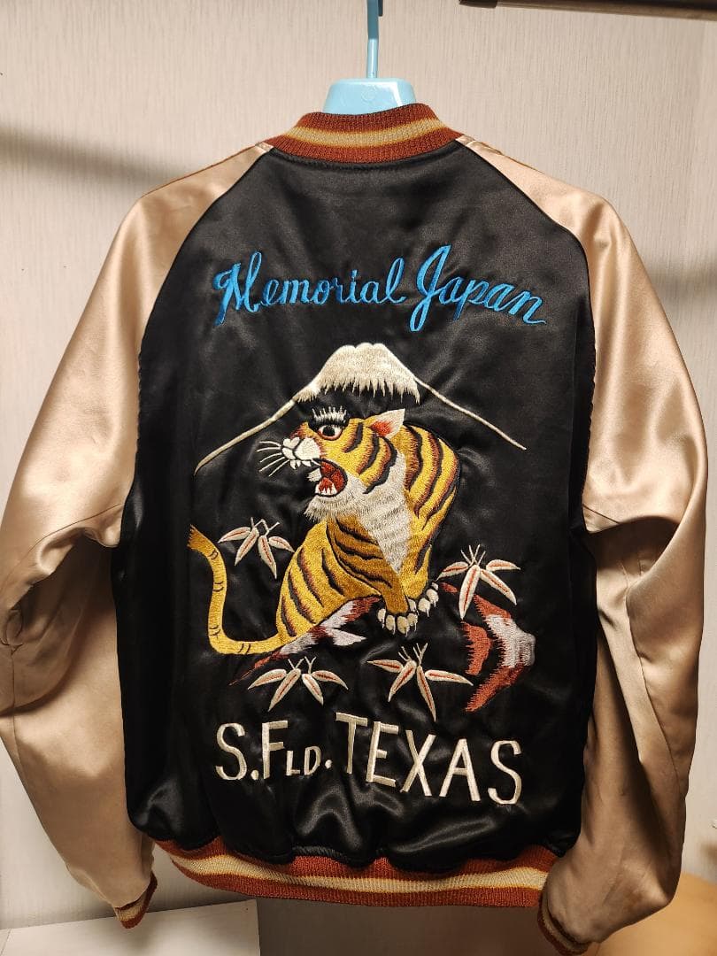 ミ*ズ様 テーラー東洋 リバーシブル スカジャン　M18247 M品番 テキサス