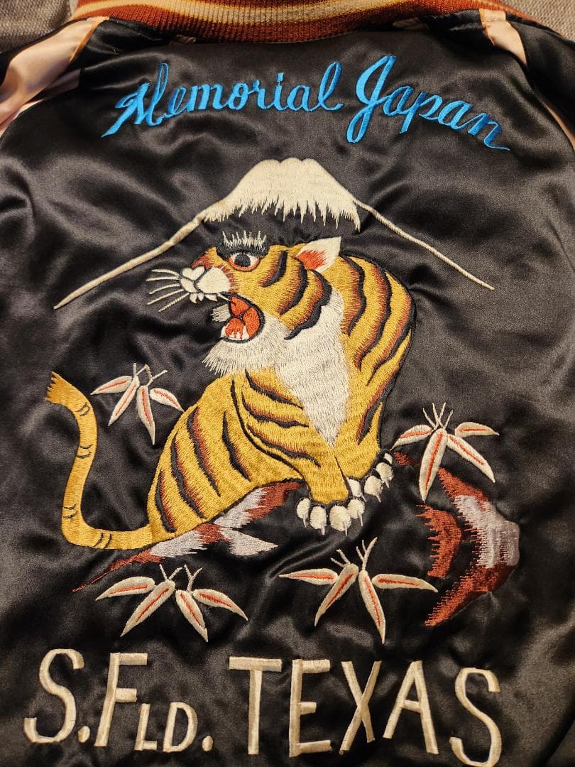 ミ*ズ様 テーラー東洋 リバーシブル スカジャン　M18247 M品番 テキサス