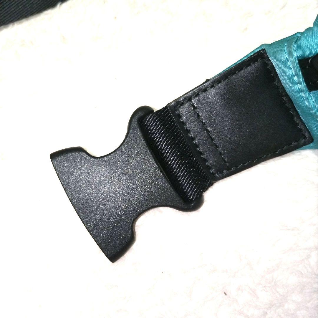 【希少色】バーバリーブラックレーベル ノバチェック ホースロゴ ウエストバッグ