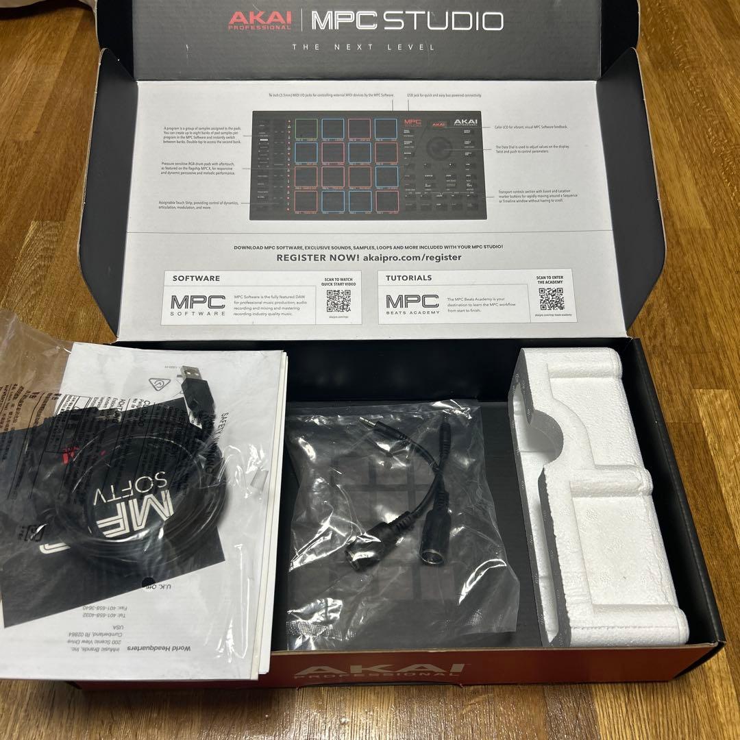 DJ機材 AKAI mpc studio mk2