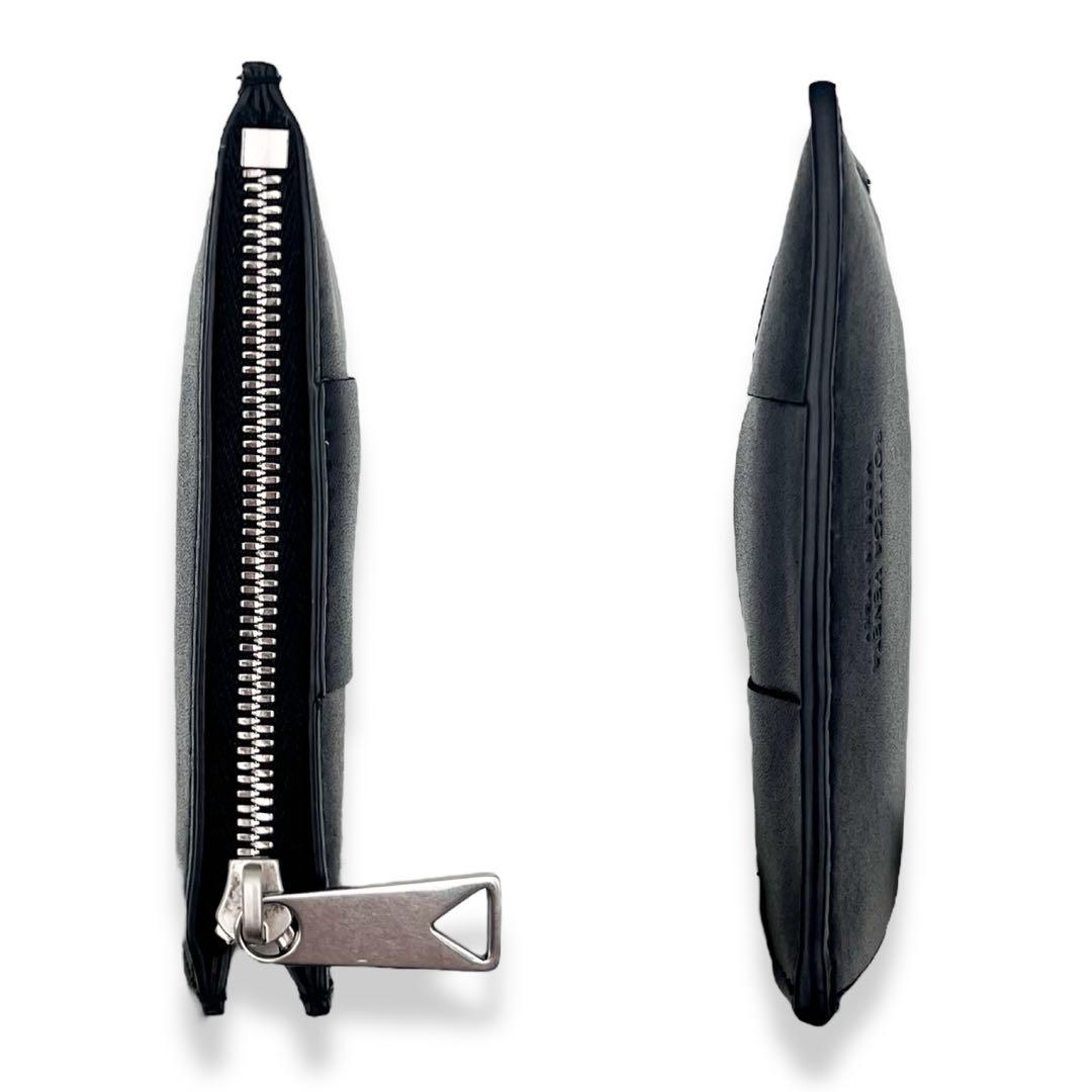 【未使用品級】ボッテガヴェネタ　イントレチャート　ケース　ブラック　328