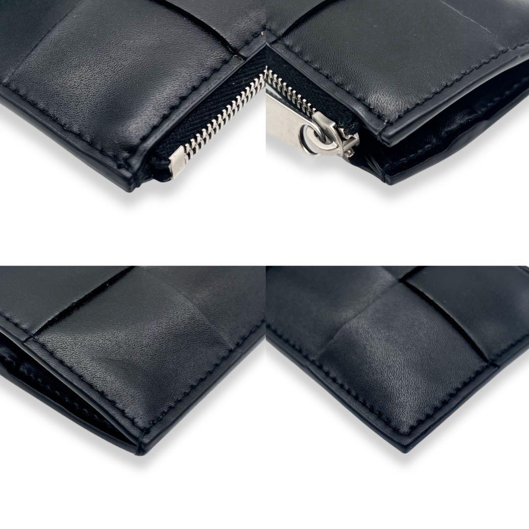 【未使用品級】ボッテガヴェネタ　イントレチャート　ケース　ブラック　328