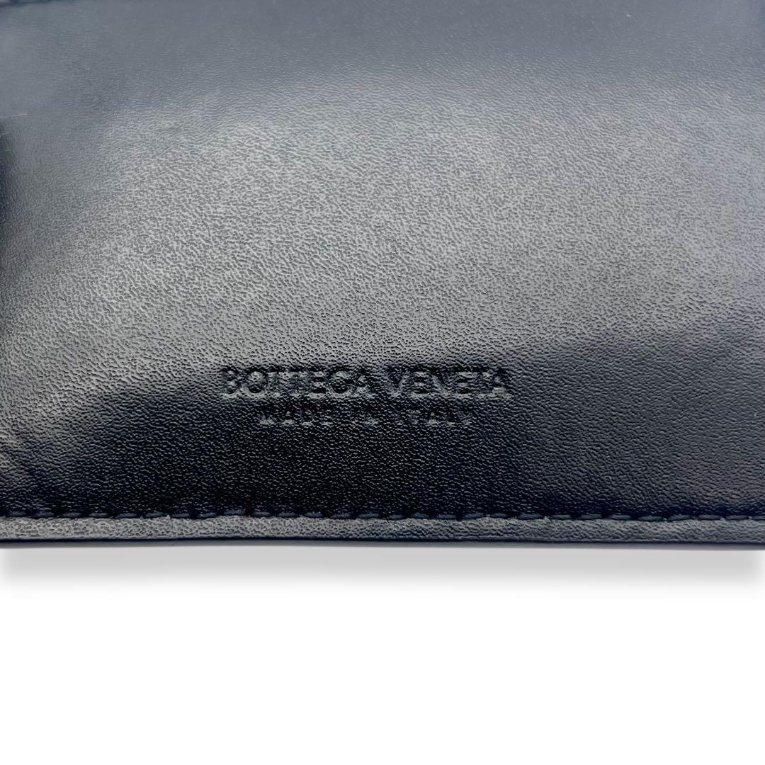 【未使用品級】ボッテガヴェネタ　イントレチャート　ケース　ブラック　328