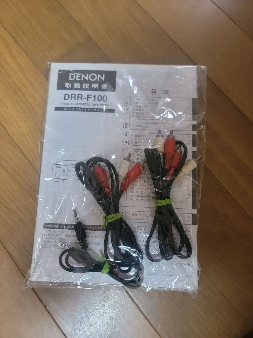 【動作OK！！】カセットデッキ　DENON　デノン　DRR-F100