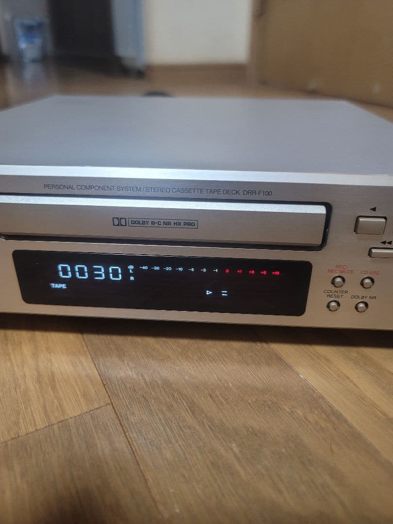 【動作OK！！】カセットデッキ　DENON　デノン　DRR-F100