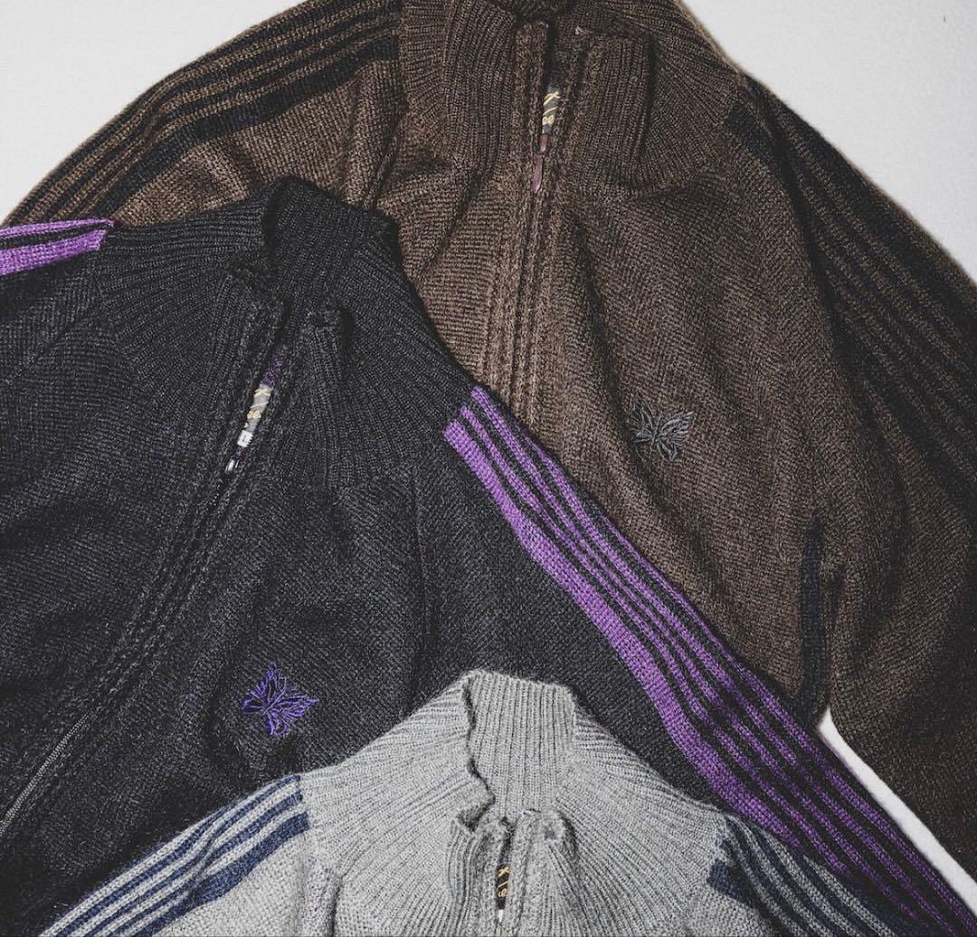 BEAMS 別注 NEEDLES Mohair Track Jacket XL