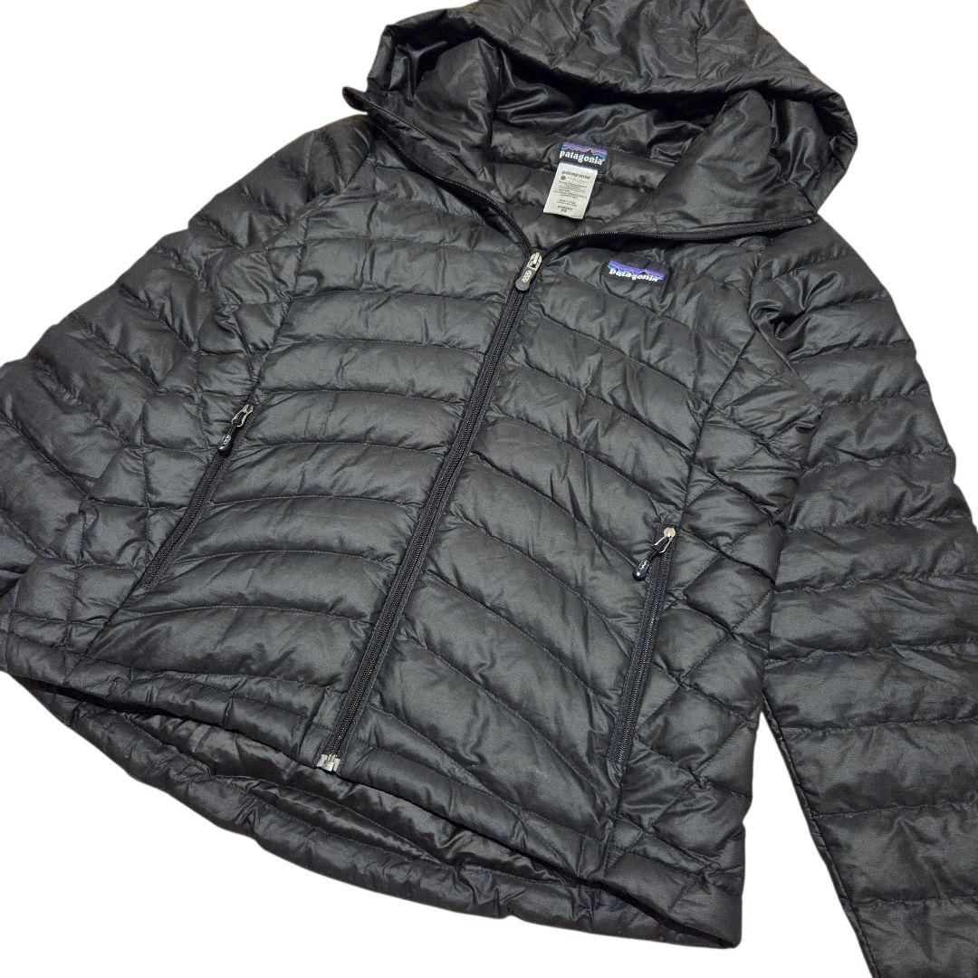 美品✨Patagonia パタゴニア ダウンセーター フーディー ブラック XS