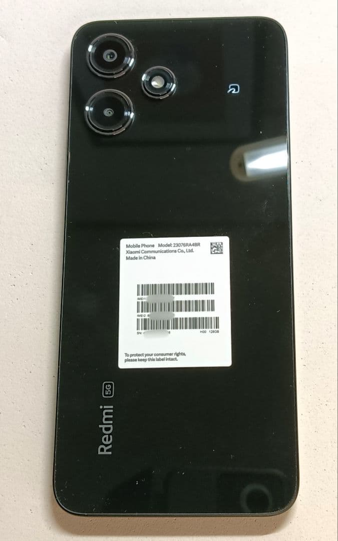 Xiaomi Redmi 12 5G 128GB ミッドナイトブラック