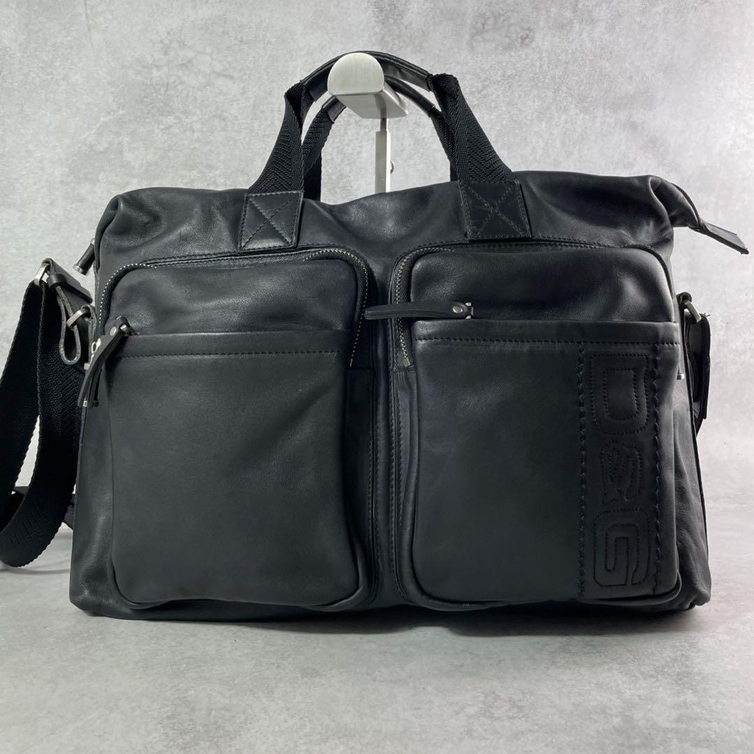 美品 DOLCE&GABBANA ドルガバ 2way トートバッグ ビジネス