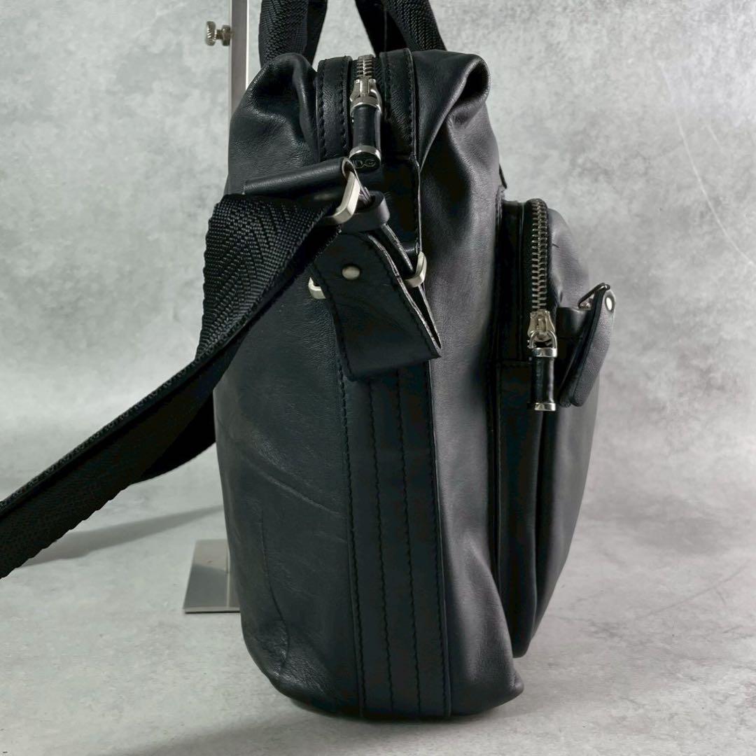 美品 DOLCE&GABBANA ドルガバ 2way トートバッグ ビジネス