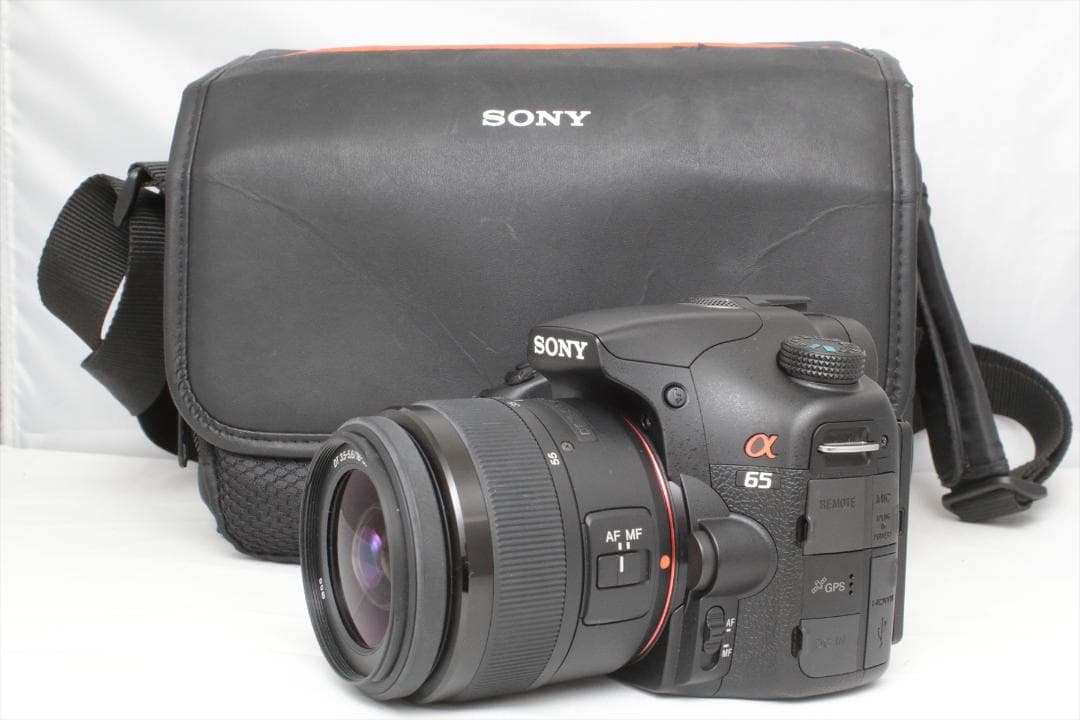 SONY α65 SLT-A65VX DT 18-55mm 一眼レフカメラ
