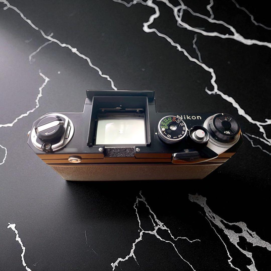 【OH済×コレクターズ未使用品】ニコンFアイレベル　　希少ブラックボディ