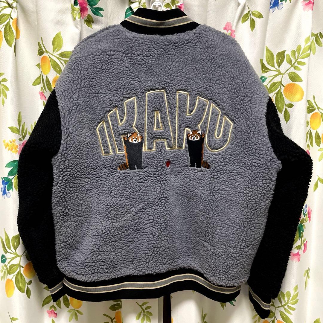 新品タグ付 イカク ボアスタジアムジャンパー M ブルゾン スタジャン グラニフ