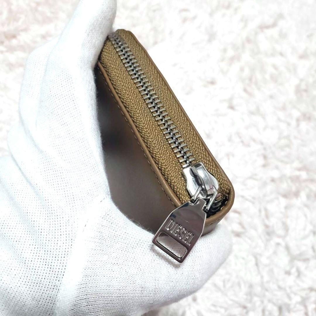 DIESEL ディーゼル 型押し ラウンドファスナー 長財布 新品未使用