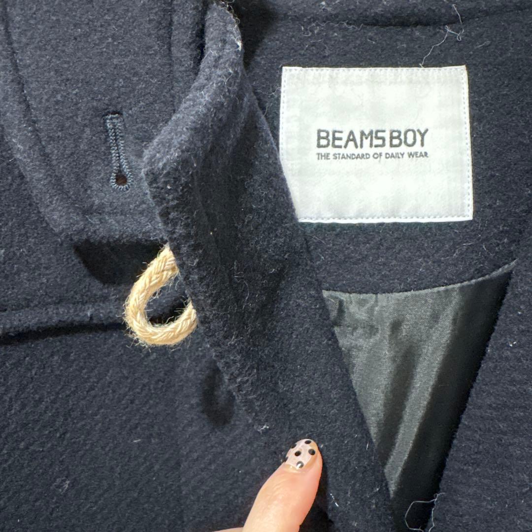 BEAMSBOY ダッフルコート　ネイビー