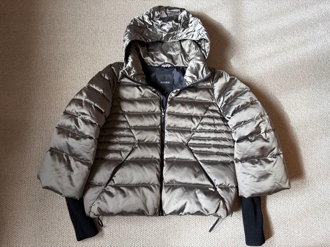 DUVETICA NESSA licネッサ メタリックダウンジャケット