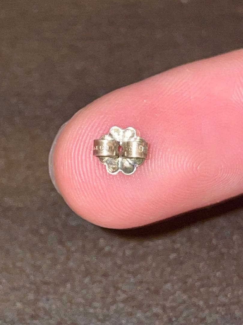 極美品Tiffany バンブー ピアス シルバー925 オールドティファニー