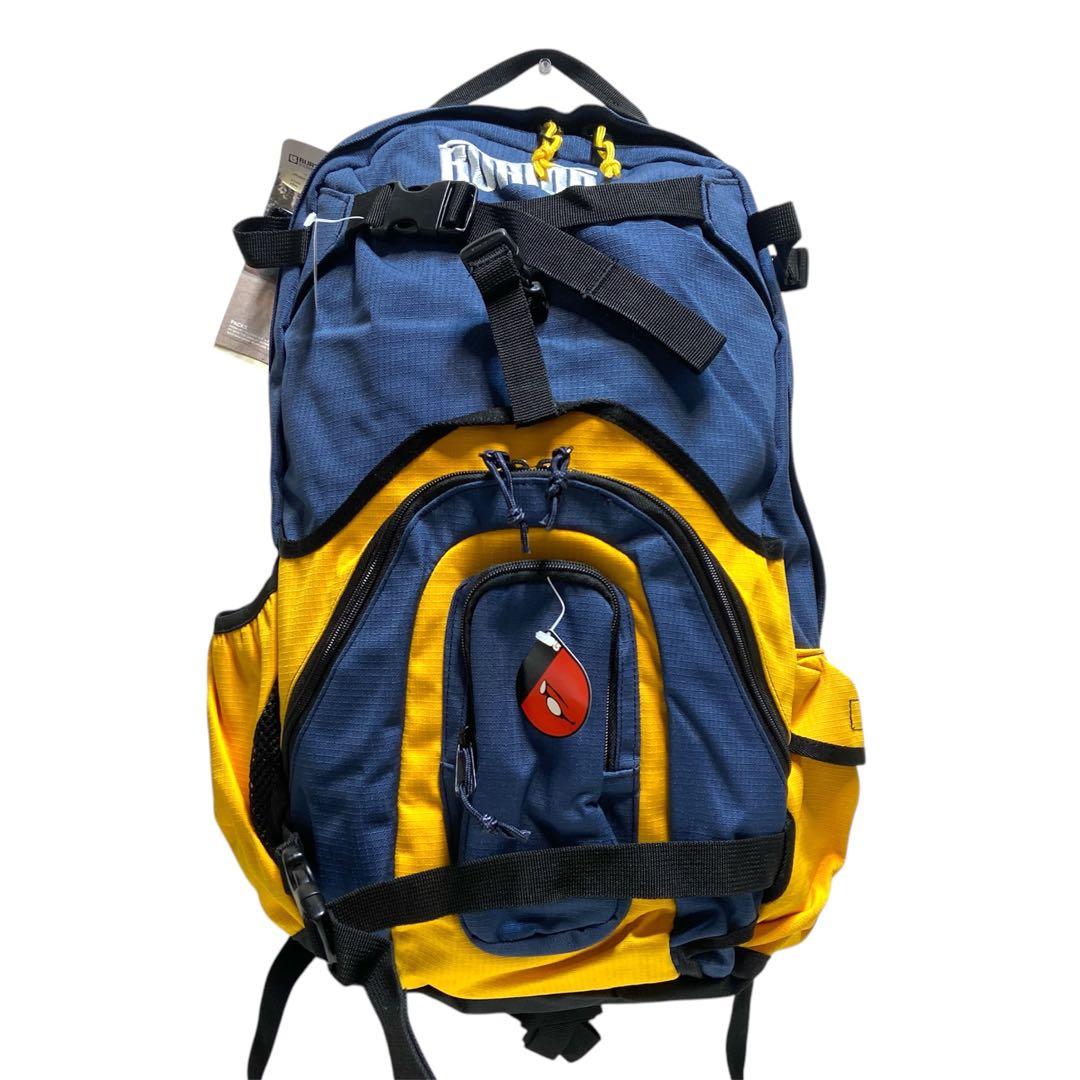 【未使用】OLD BURTON 90s バックパック Y2K イエロー