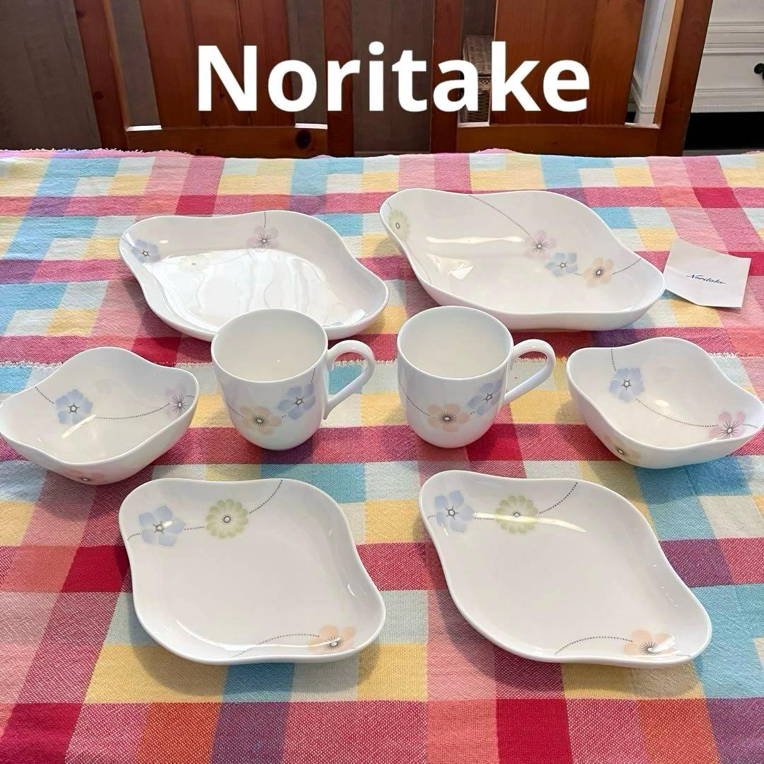 ノリタケ ボーンチャイナ／オーバル 菱形 プレート ボウル マグカップ