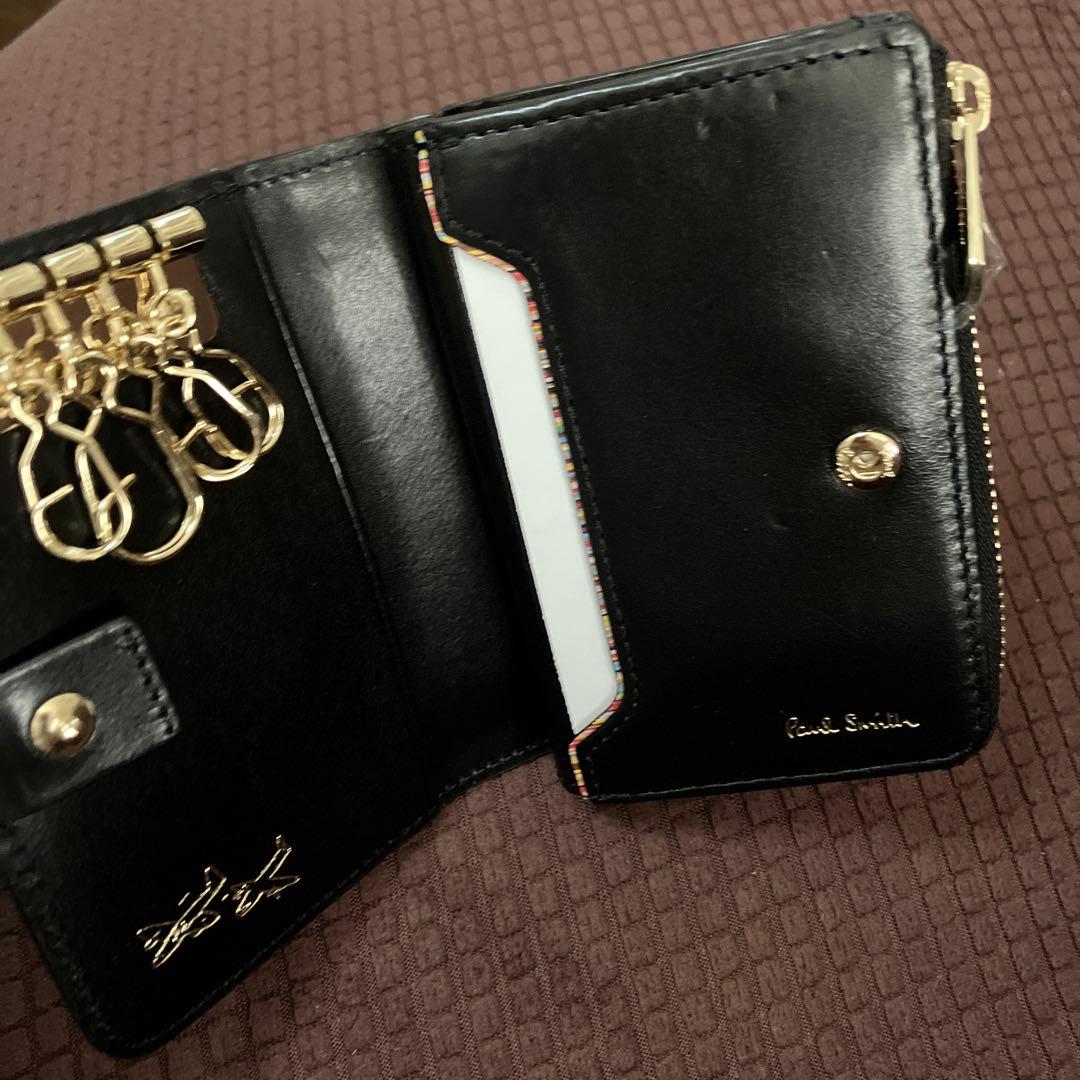 ポールスミス■＆キーケース■ブラック■箱付■24200円