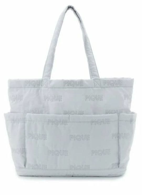 【即購入OK新品タグ付】ジェラートピケマザーズバッグ パパ共有可能のブルー