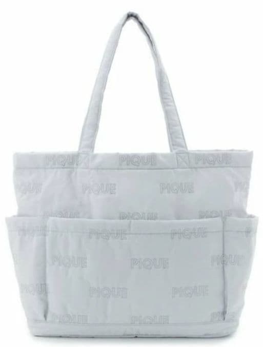 【即購入OK新品タグ付】ジェラートピケマザーズバッグ パパ共有可能のブルー