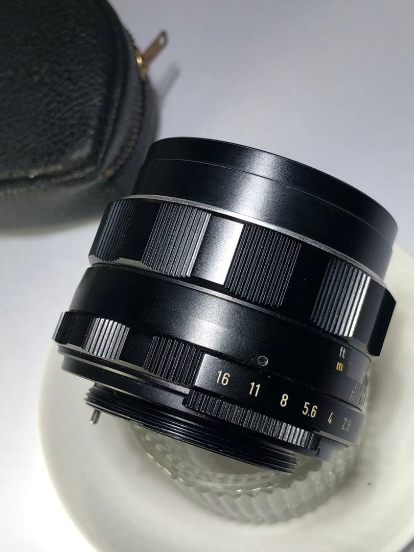 フード付pentax super takumar 50mm f1.4 m42