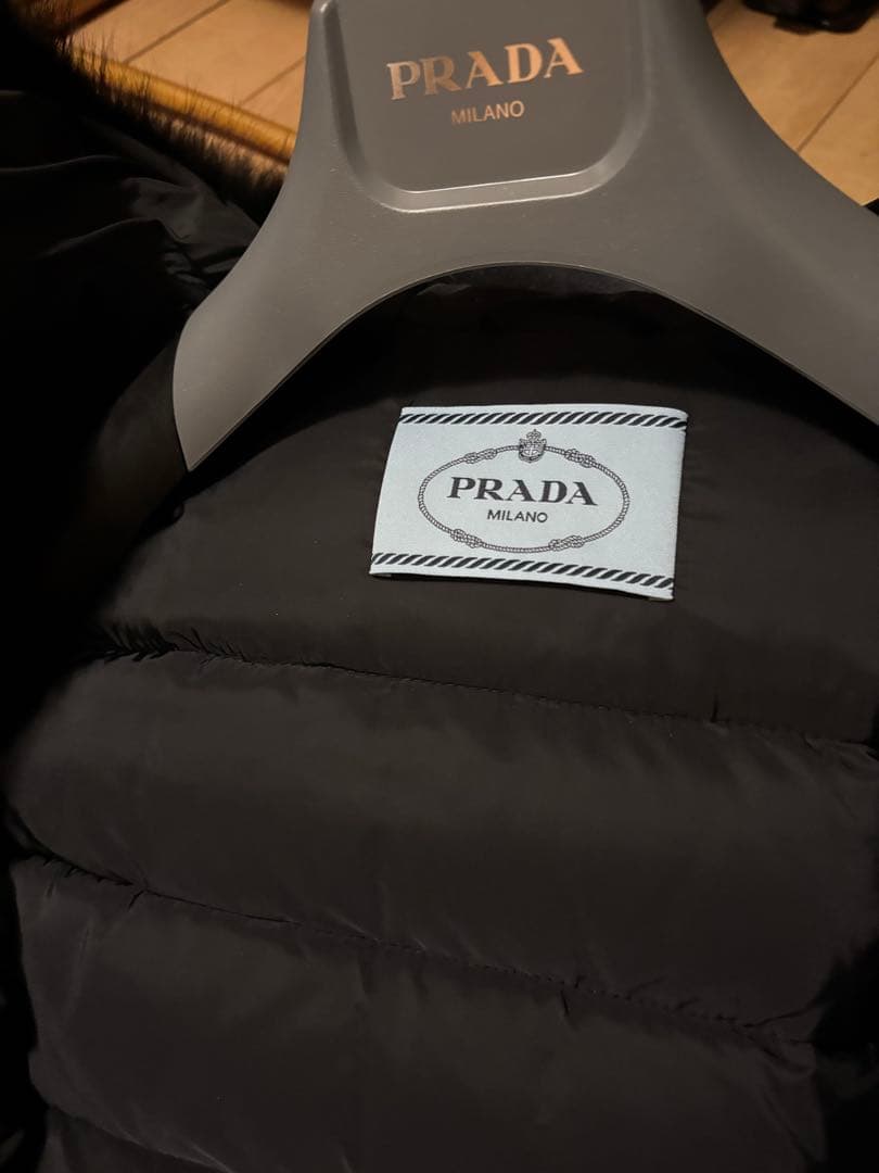 プラダフォックスファーダウンコート　36