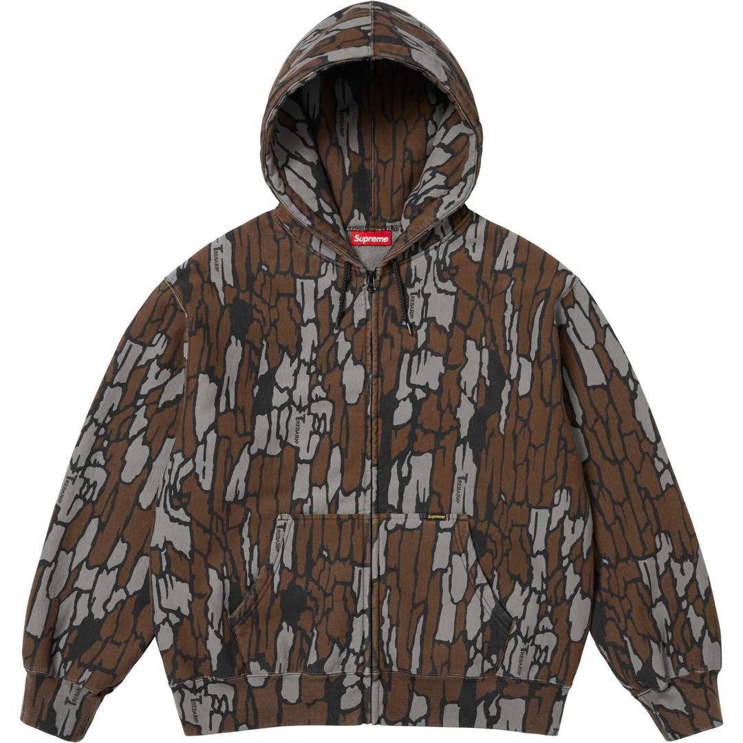 トップス Supreme Work Zip Up Hooded Sweatshirt