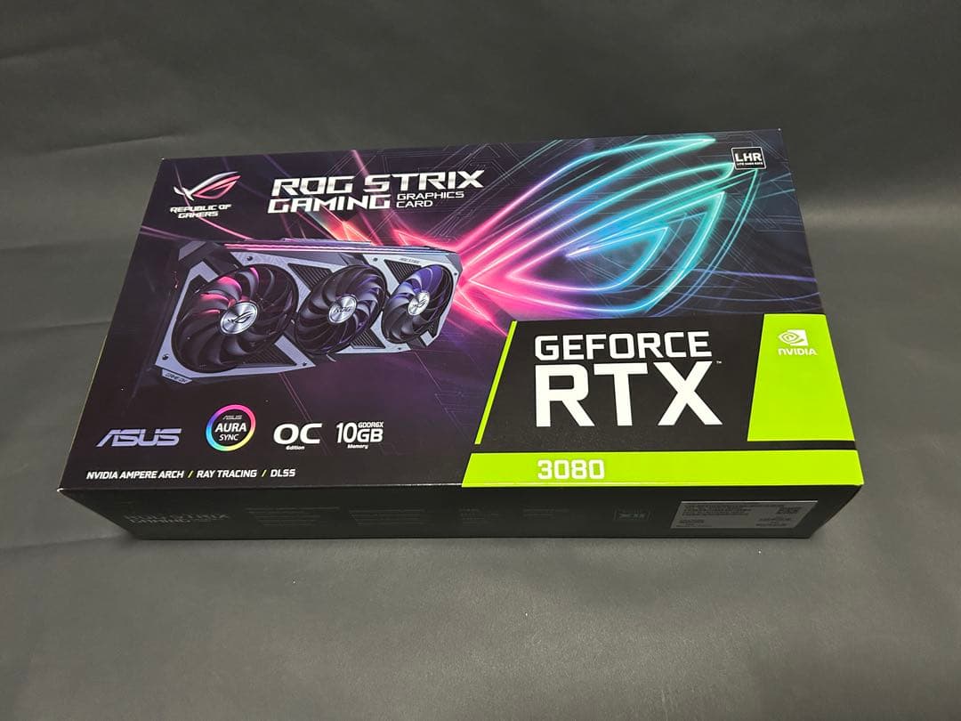 グラフィックボード・グラボ・ビデオカード ASUS ROG STRIX GeForce RTX 3080 OC 10GB