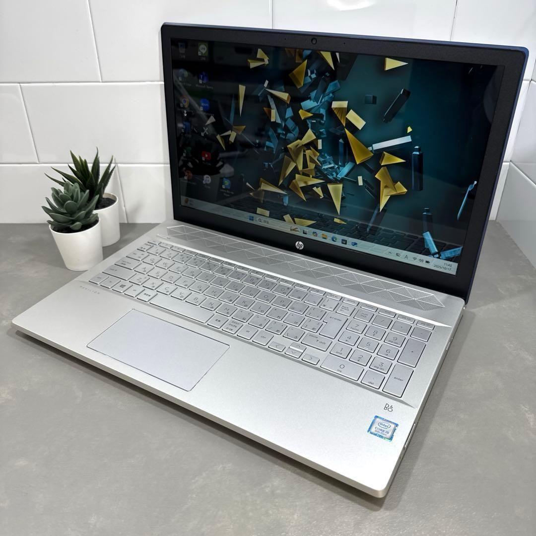 【超希少】Pavilionロイヤルブルー☘8世代i5☘NVMe256+1TB